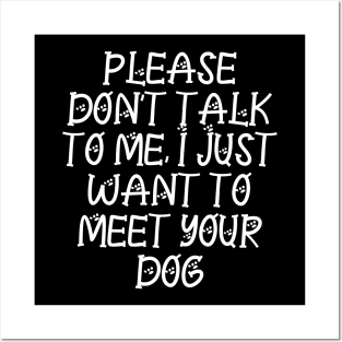 Funny Dog Lover Gift Posters and Art